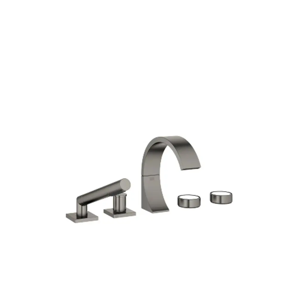 Dornbracht-CYO-Wannen-Fünflochbatterie-Ausladung 167mm-Dark Platinum gebürstet, 27523811-99 Galeriebild 1